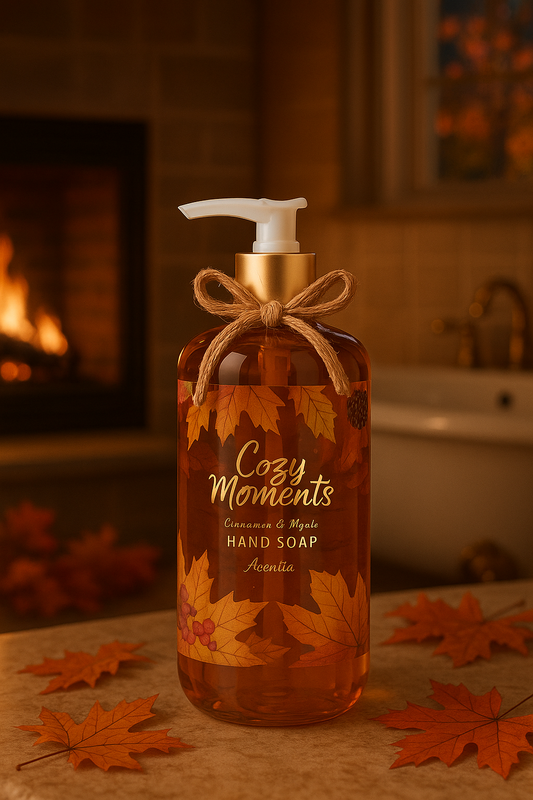 Distributeur de savon Cosy Moments parfum Caramel & Érable
