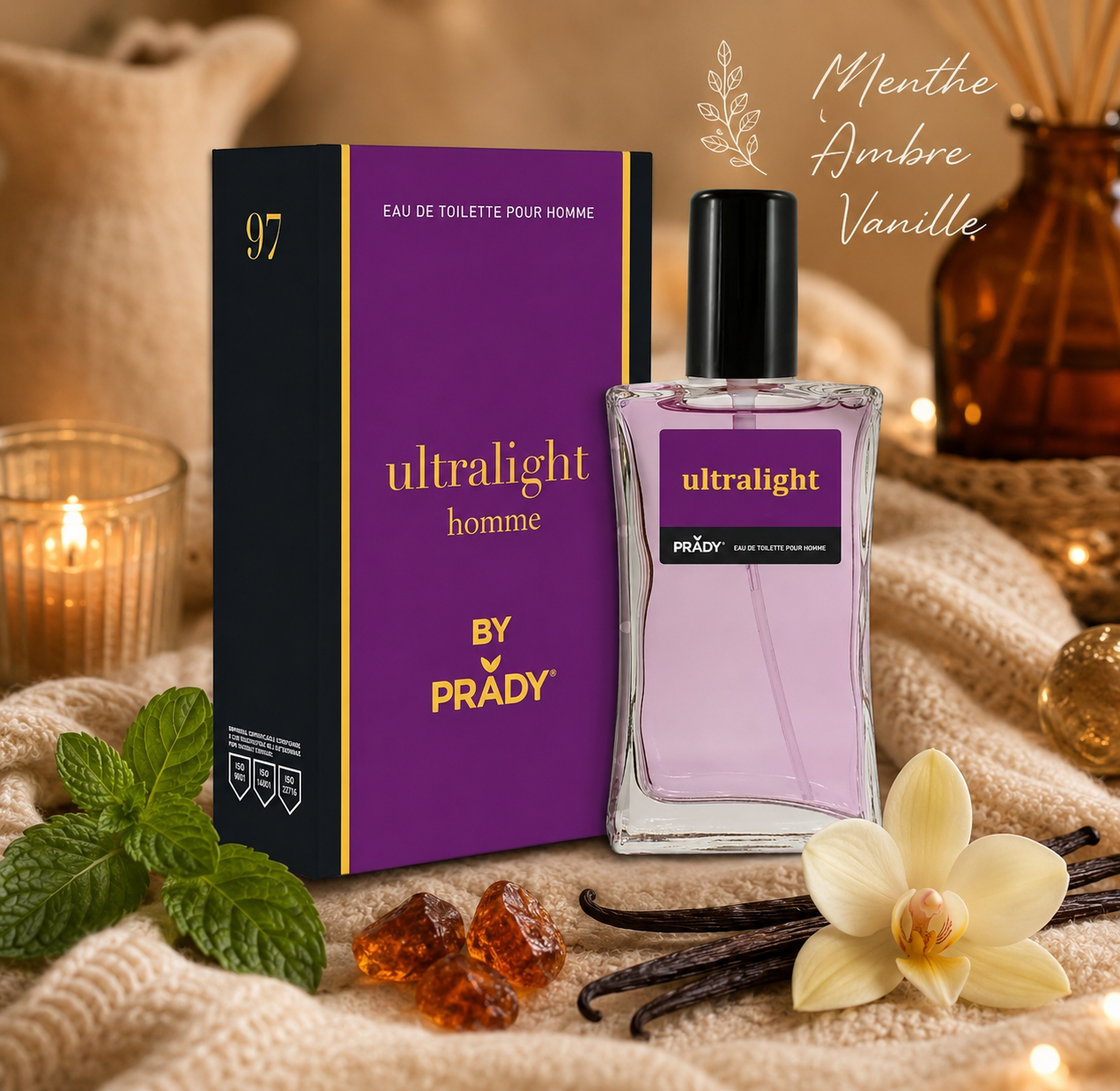 Eau de toilette ultra light homme ✨