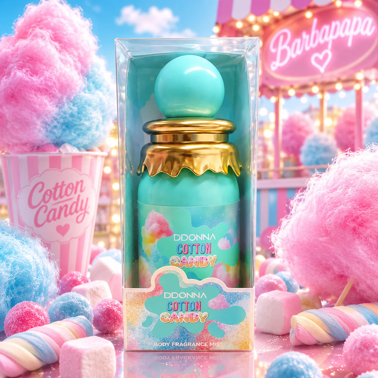 Brumes Corps & Cheveux "Cotton Candy" 300ml