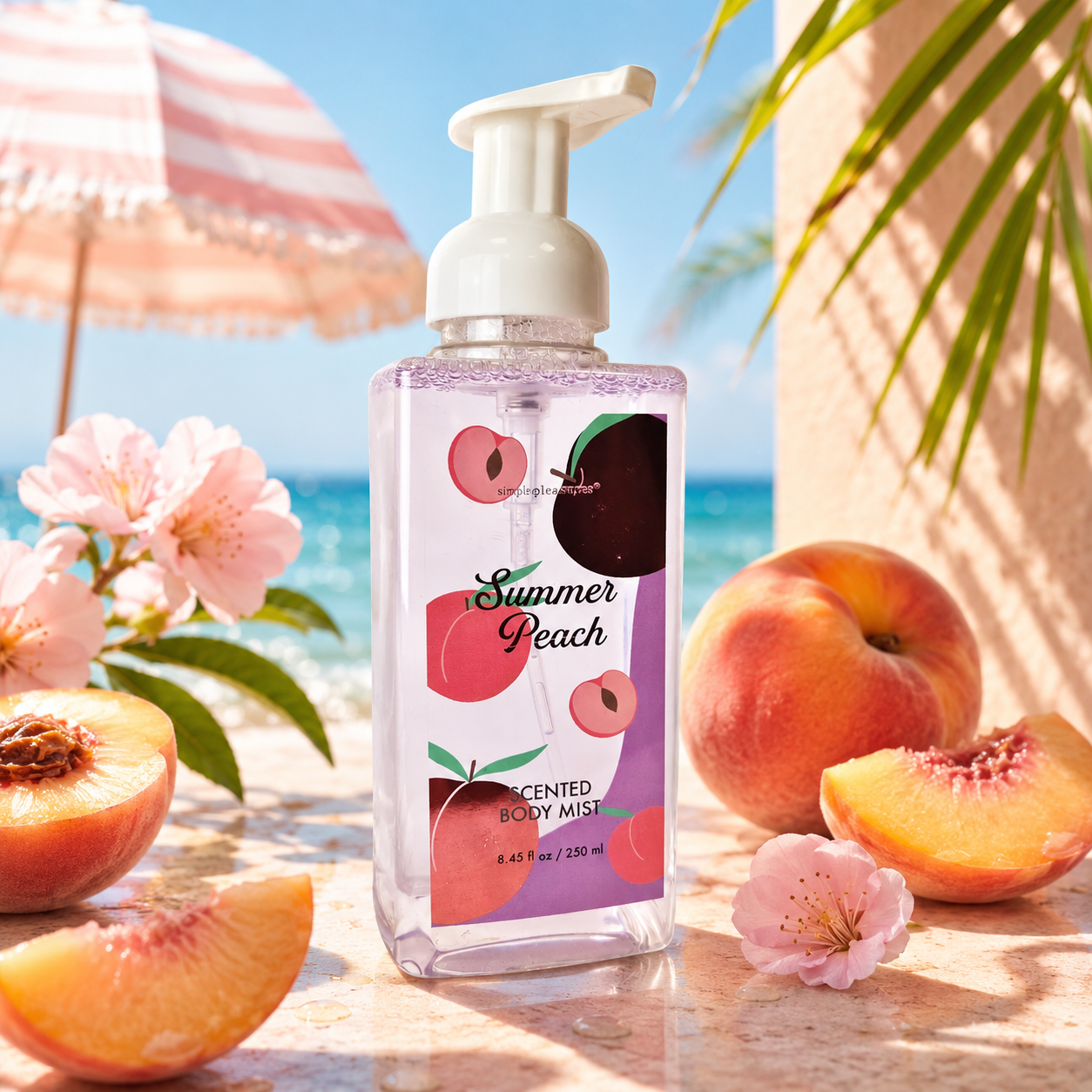 🍑 Summer Peach – Savon Mains Parfumé 🍑