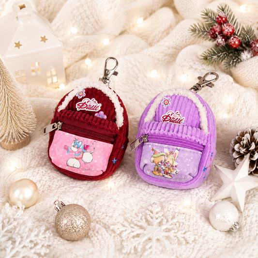 Porte-clés Mini Sac à Dos Hiver Diddl ✨ PRÉCOMMANDE