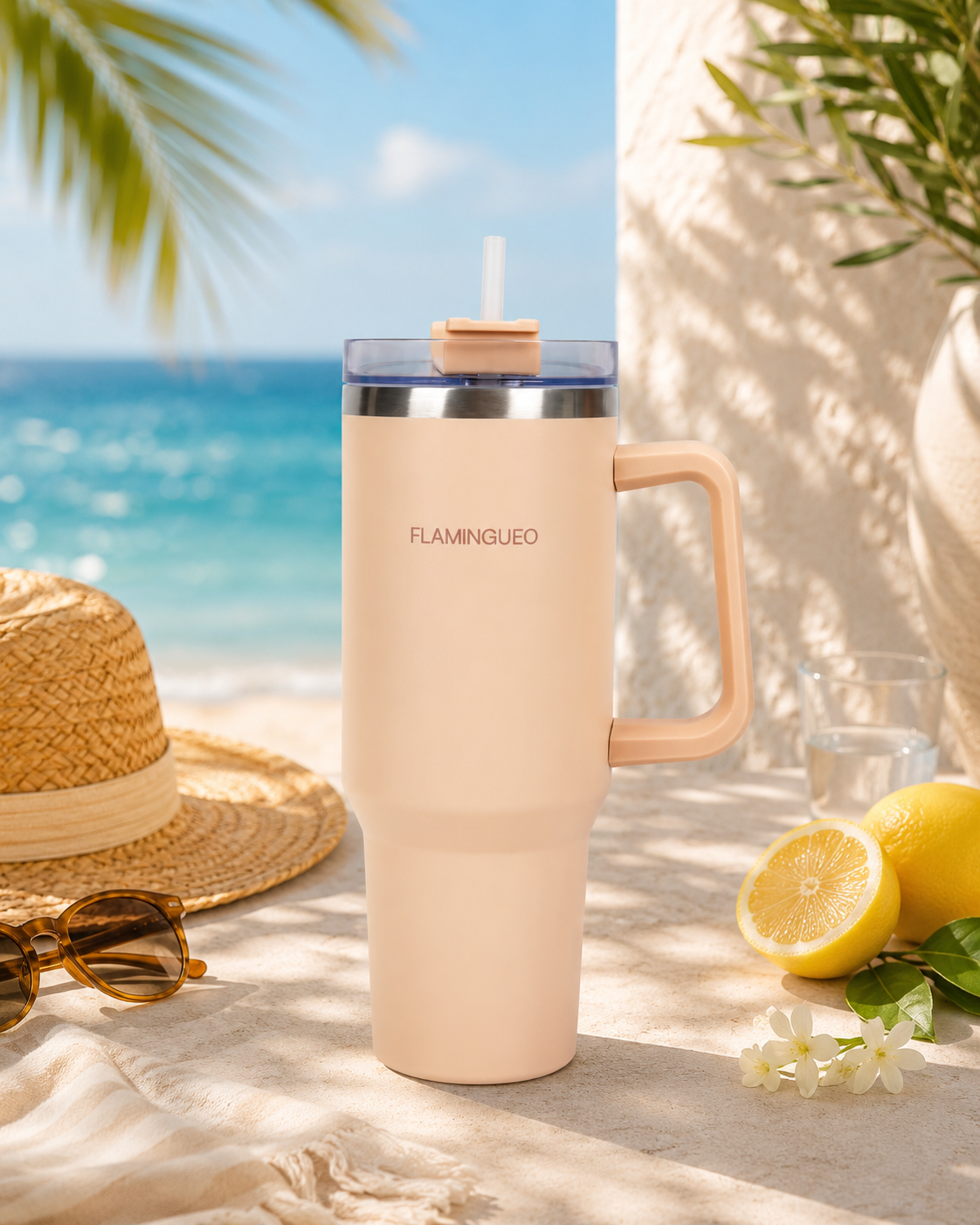 Gourde Thermos beige ✨ PRECOMMANDE