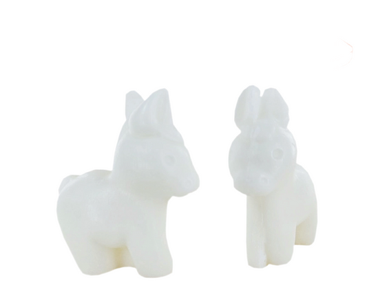 Savon forme Ane 60g blanc