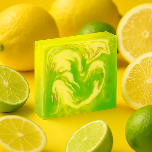 Tranche savon citronnelle 🍋🍋🍋‍🟩