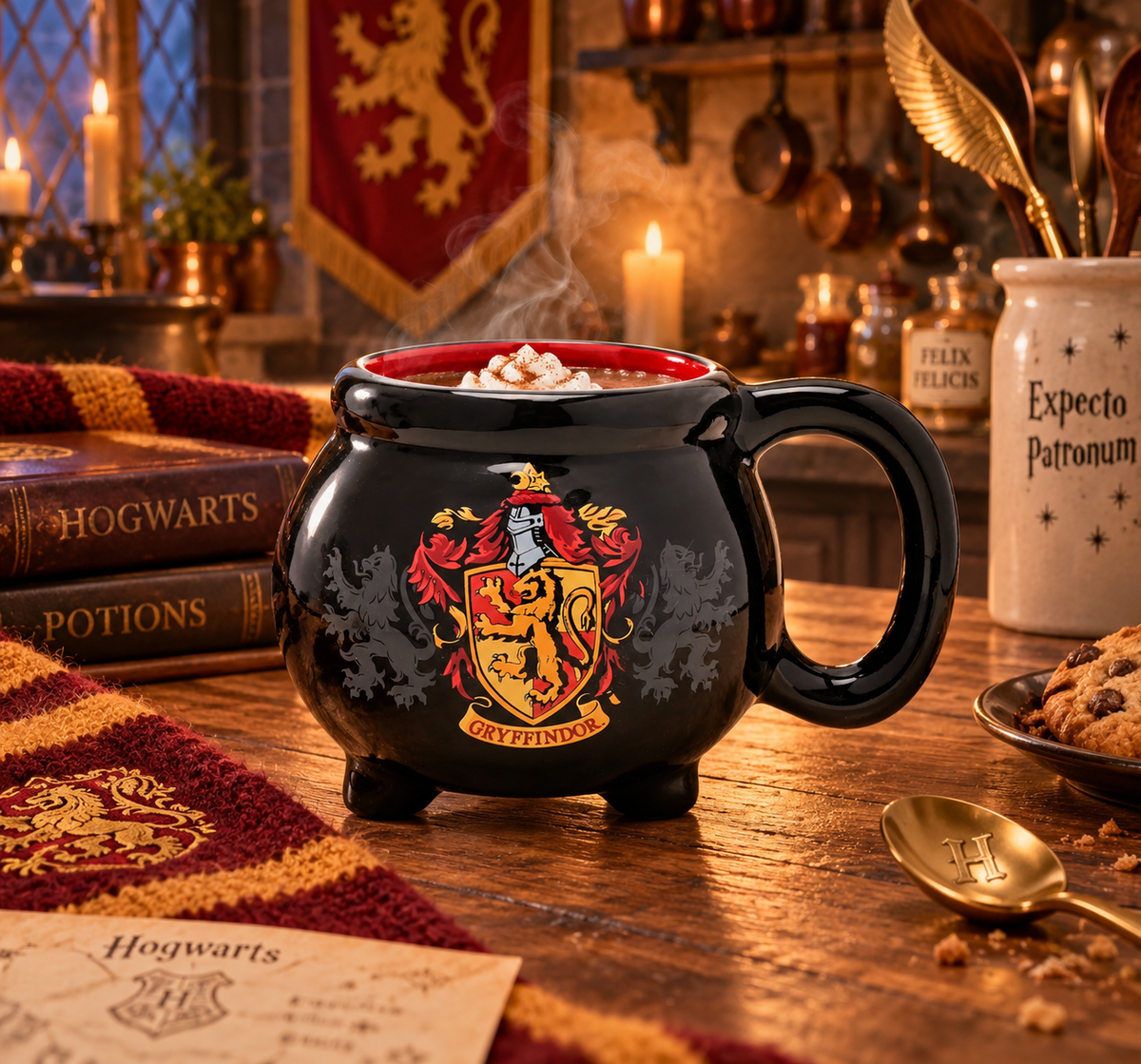 ☕ Mug Chaudron Gryffondor – Harry Potter 🪄