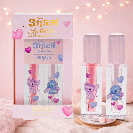 Duo d'huiles à lèvres I Heart Stitch 🩷💙