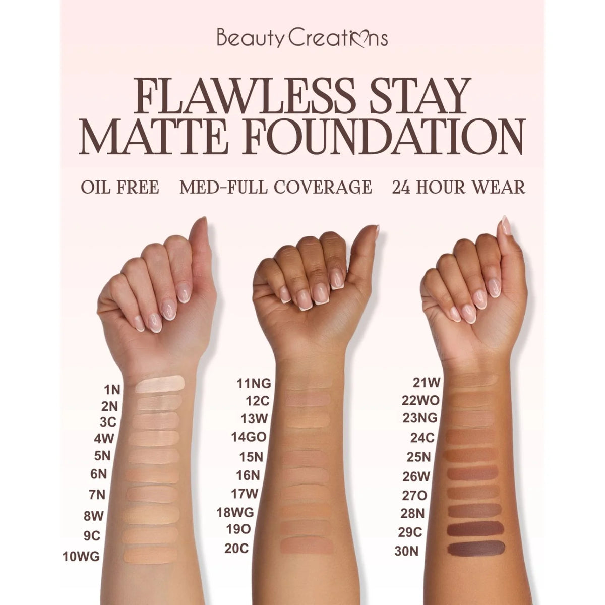 Fond de teint FLAWLESS STAY MATTE ✨