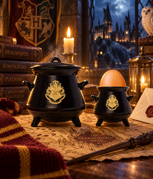 HARRY POTTER - Chaudron - Coquetiers avec couvercle 9cm