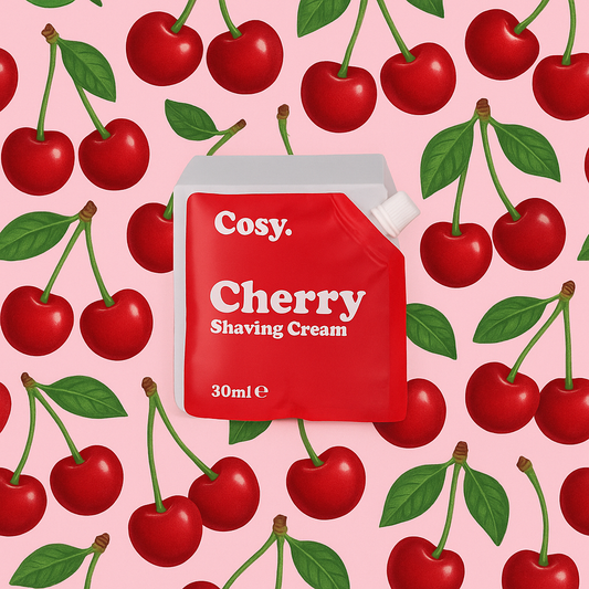 Crème à raser à la cerise