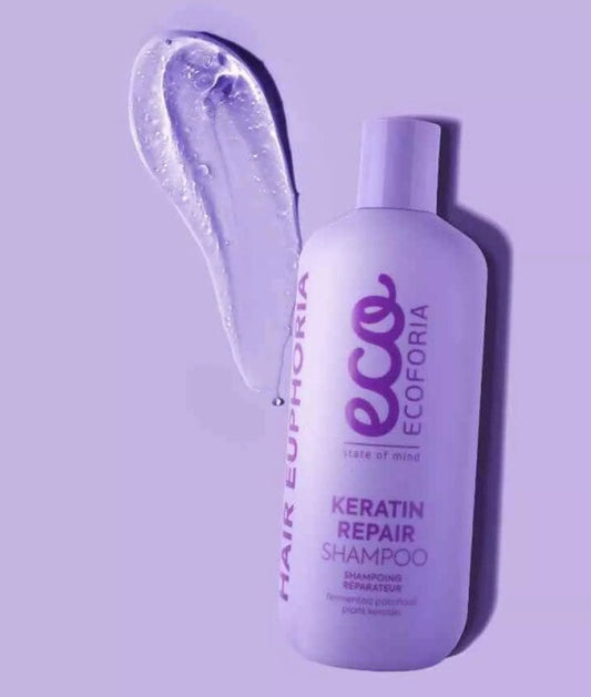 Shampoing réparation kératine - Ecoforia