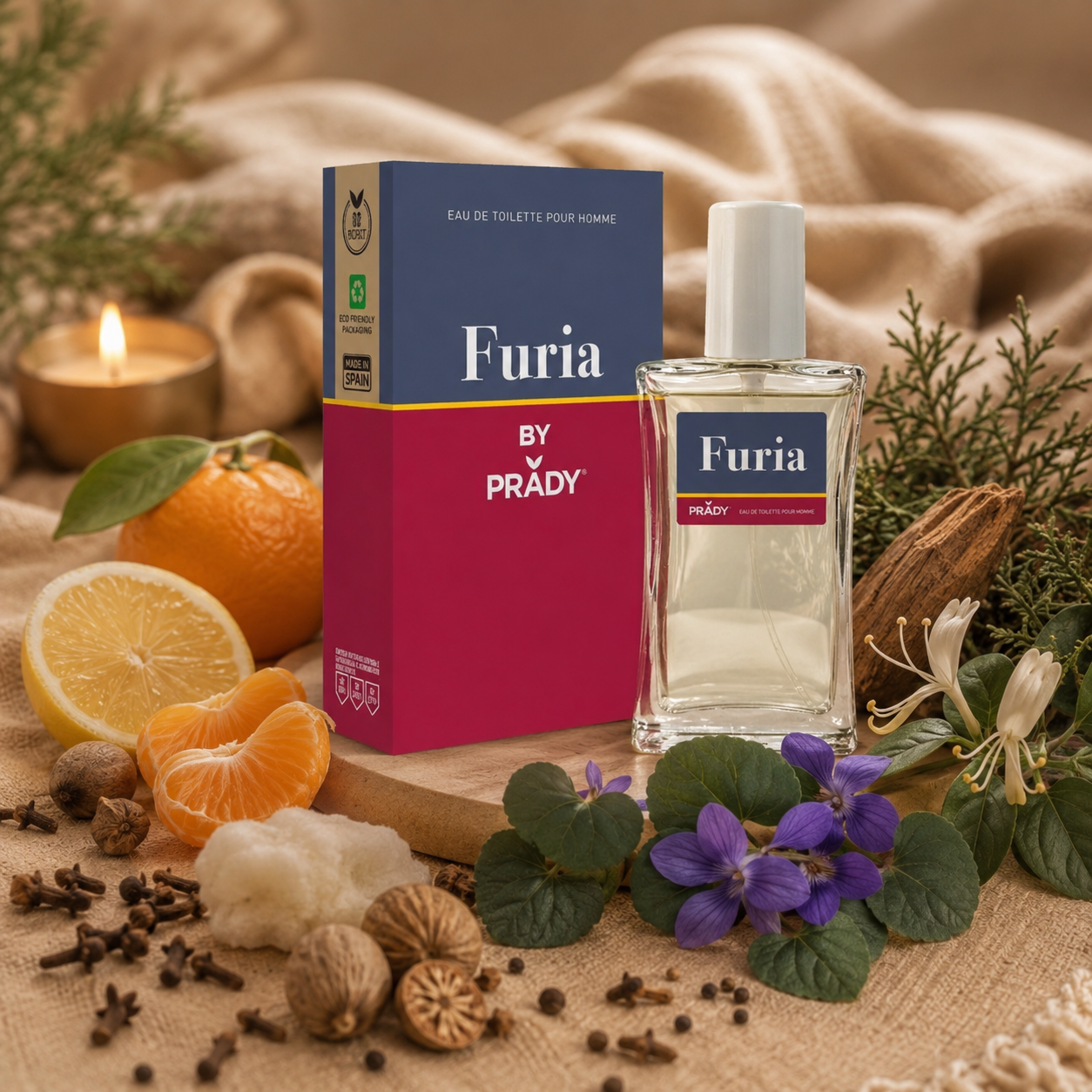 Eau de toilette Furia Homme ✨