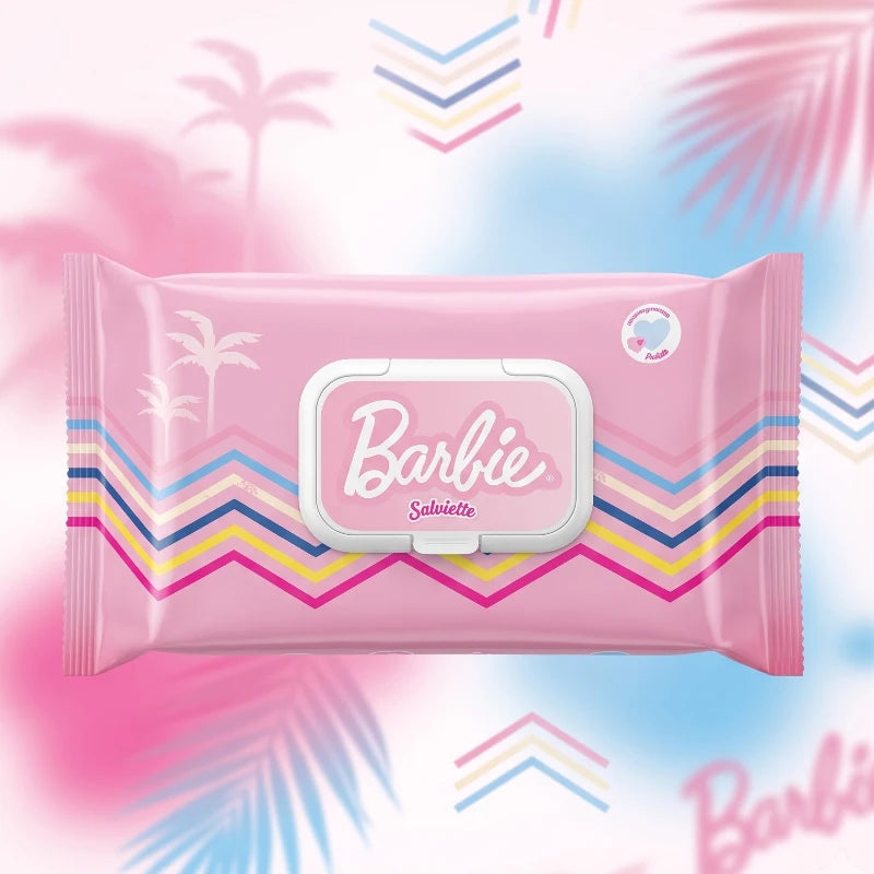 LINGETTES HUMIDES BARBIE – HUILE D’ARGAN ✨