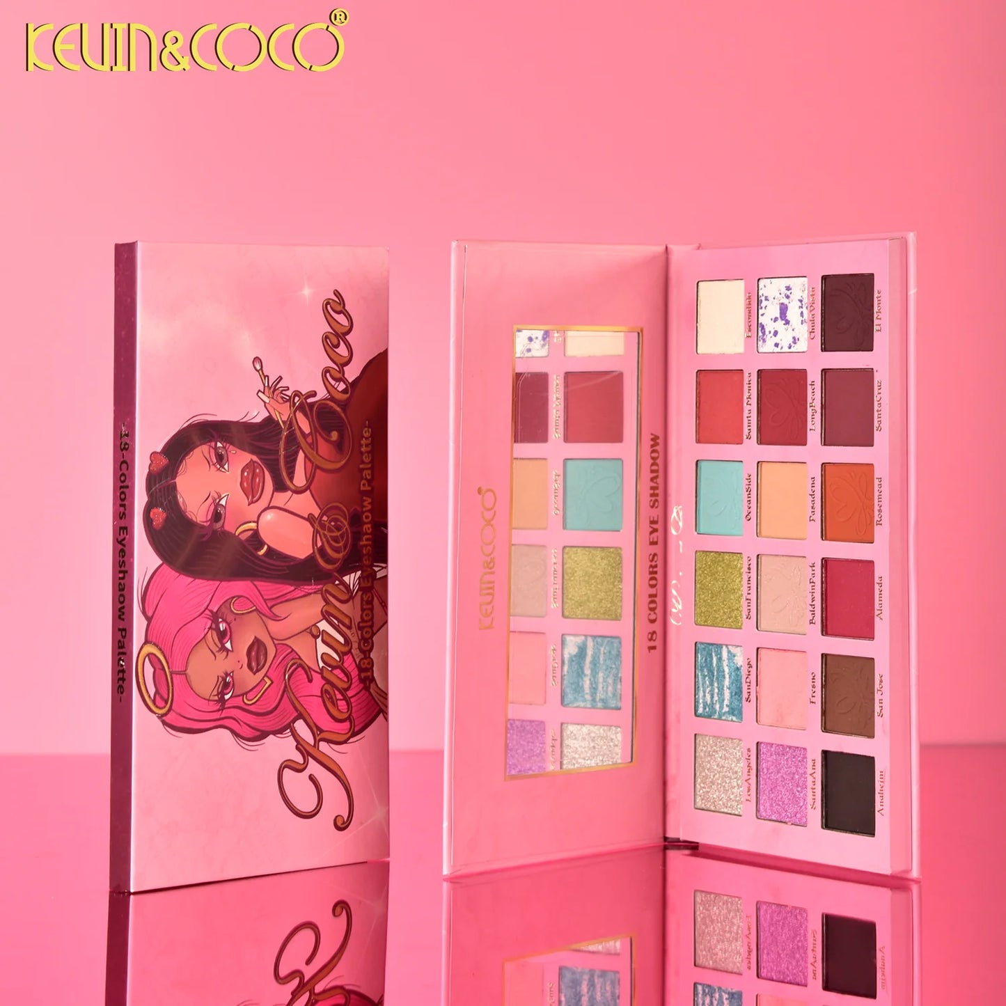 Palette 18 fards Kevin&coco ✨