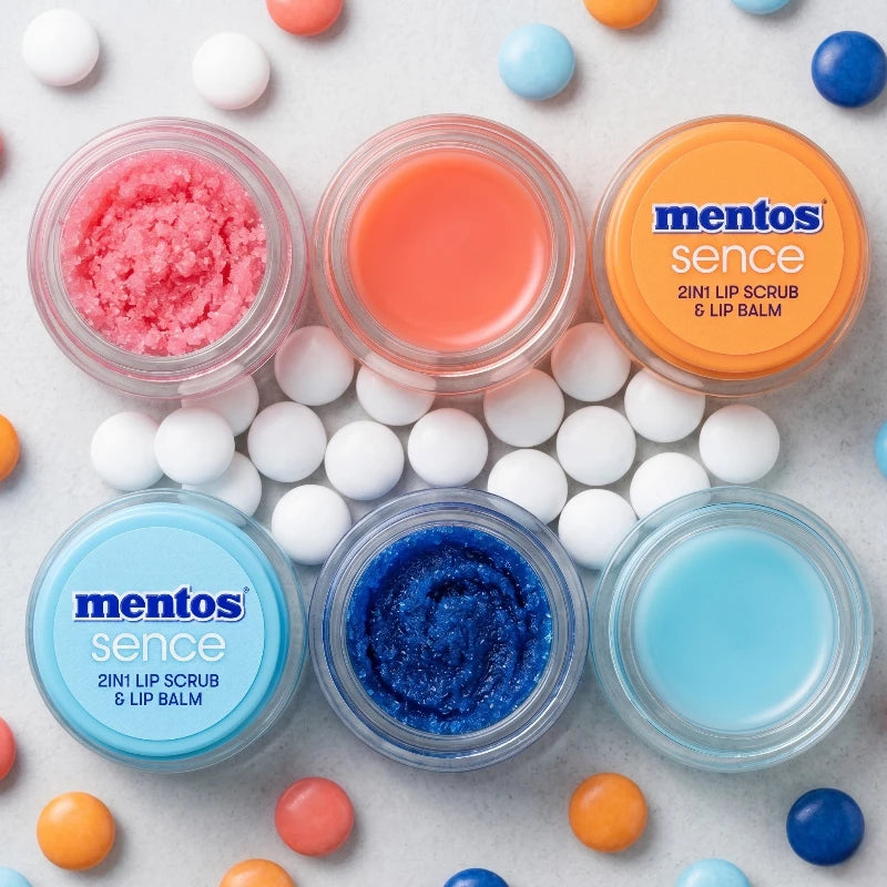Baume & Gommage à lèvres 2 en 1 MENTOS ✨