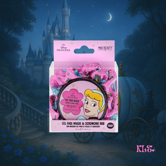 Ensemble masque gel et chouchou Cendrillon 🌸