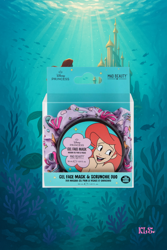 Ensemble masque gel et chouchou Ariel🌸