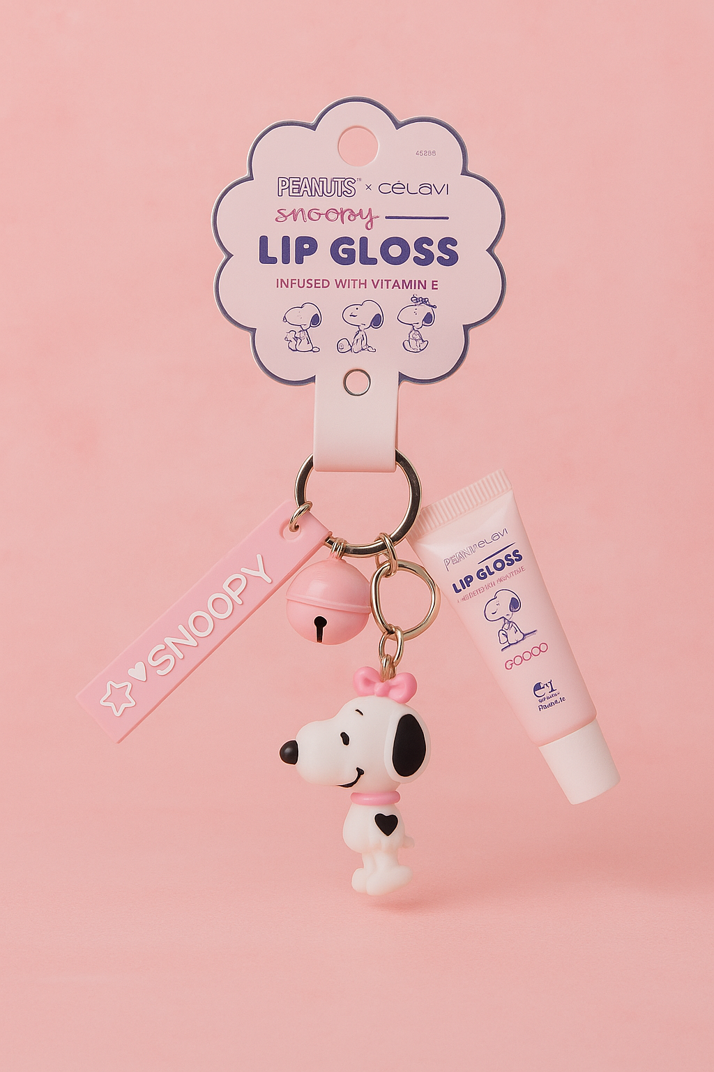 Baume à lèvres porte clés snoopy 🌸