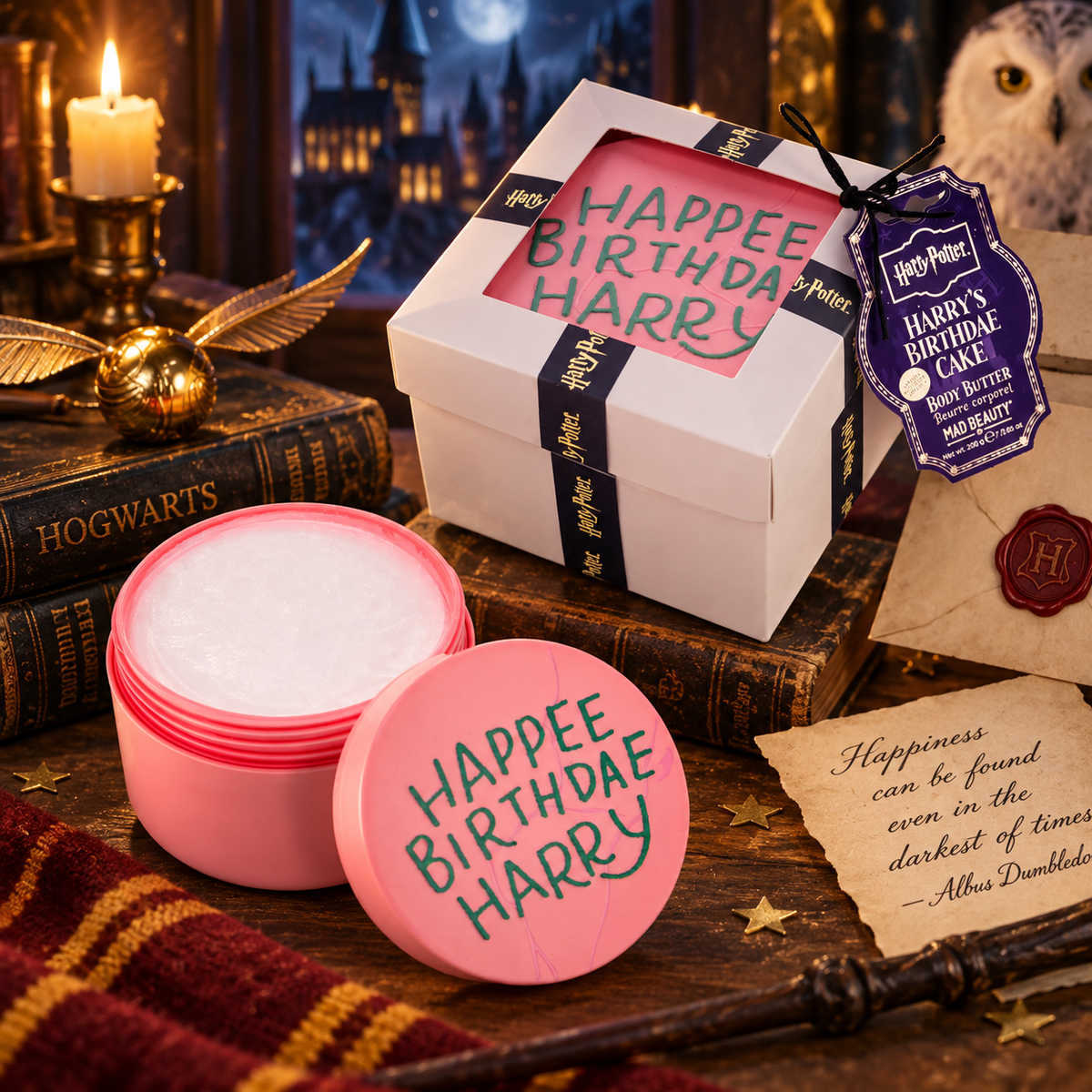 Beurre corporel Harry Potter ✨