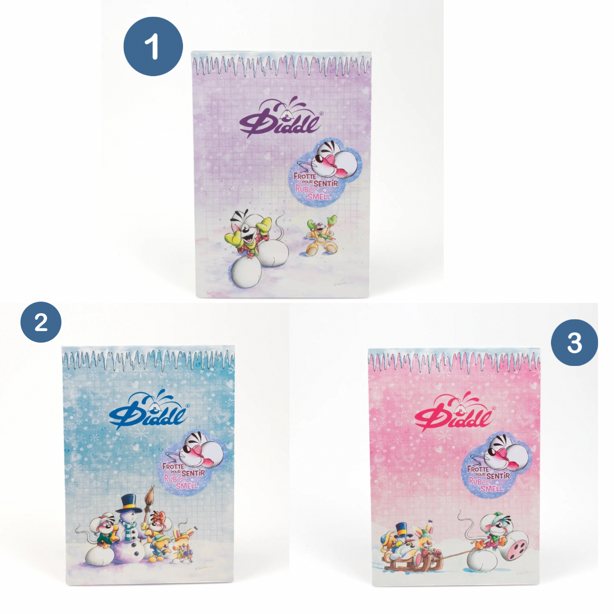 Bloc A5 diddl Hiver ❄️ PRÉCOMMANDE EXPÉDITION À PARTIR DU 31 octobre ⚠️