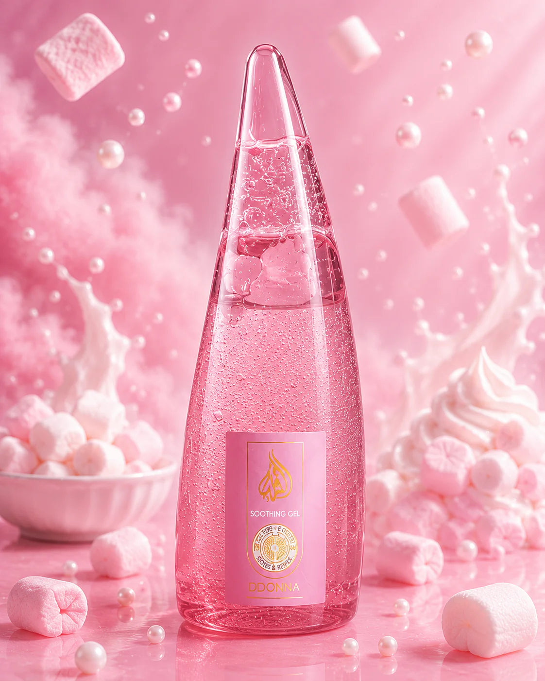 Gel Hydratant Parfum Marshmallow XXL 260ml ✨