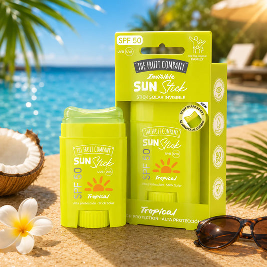 Stick Solaire SPF 50 Haute Protection Tropical Water Résistant - The Fruit Company 💚