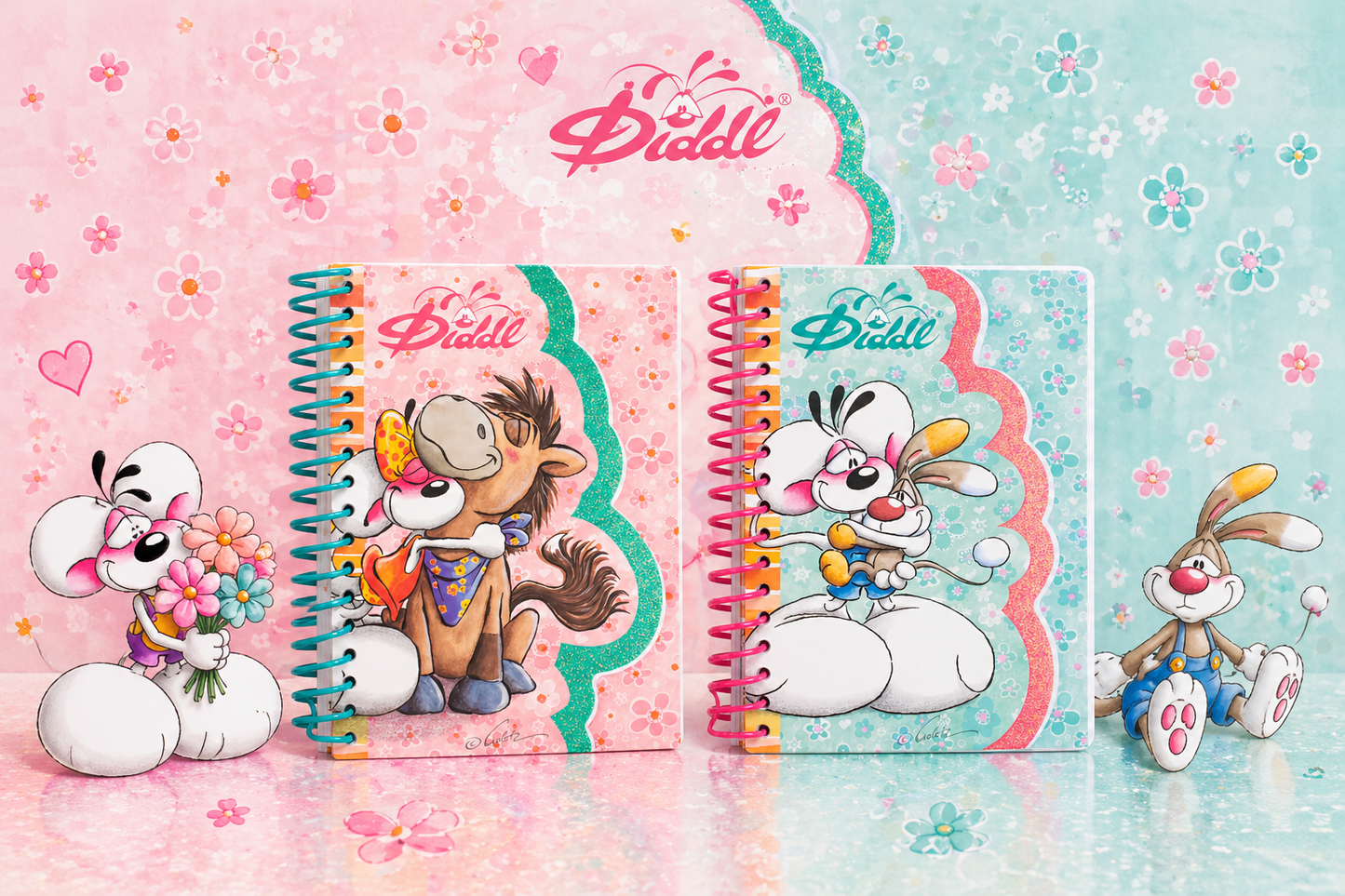 Carnet spirale Diddl ✨ PRÉCOMMANDE