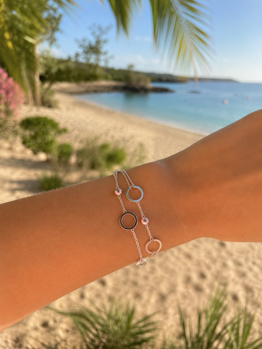 Bracelet acier inoxydable 🌸