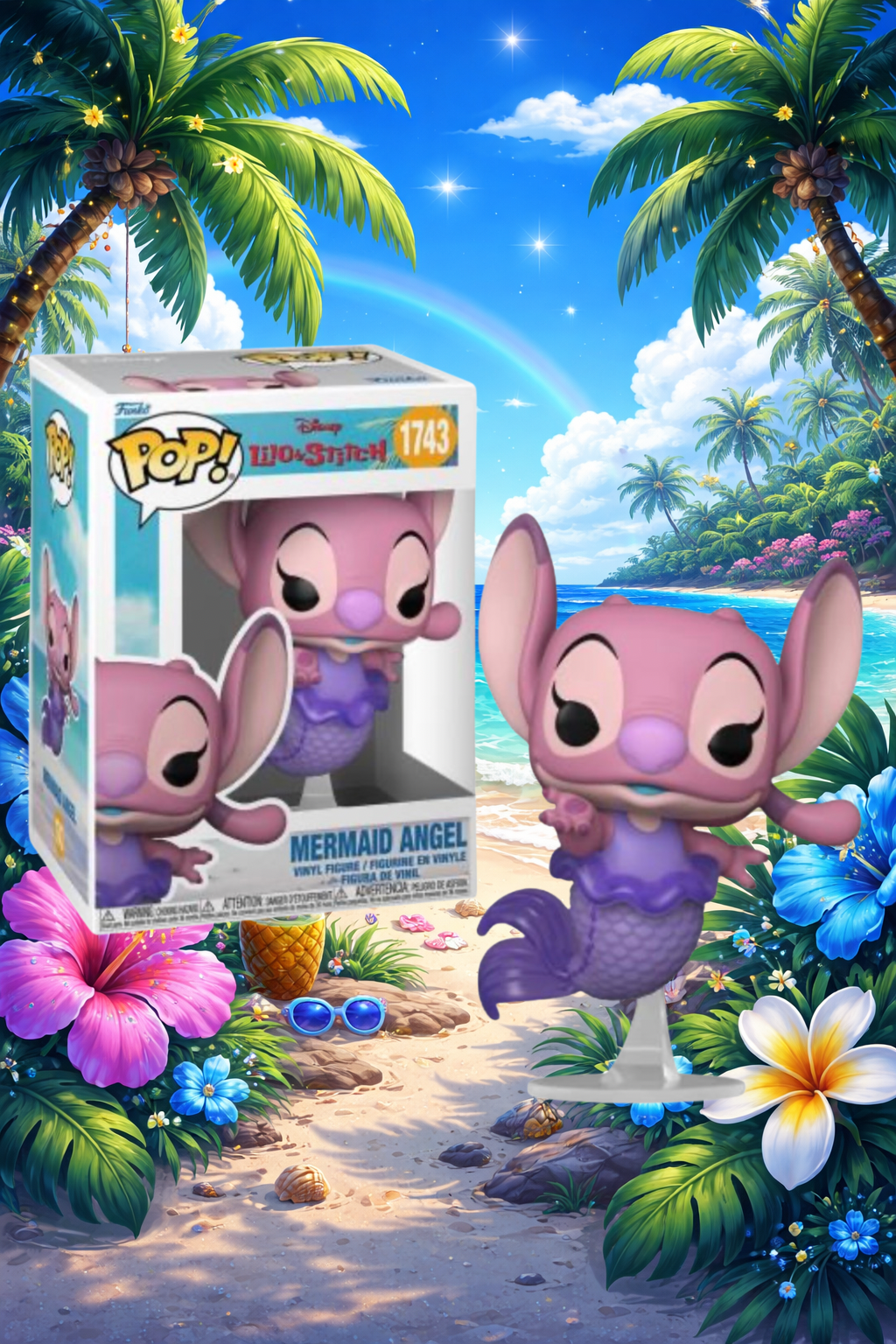 LILO & STITCH - POP Disney N° 1743 - Sirène Angel ✨