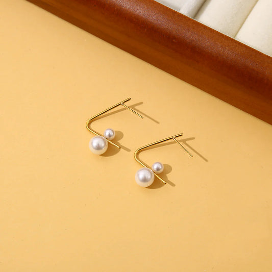 Boucles d’oreilles perle