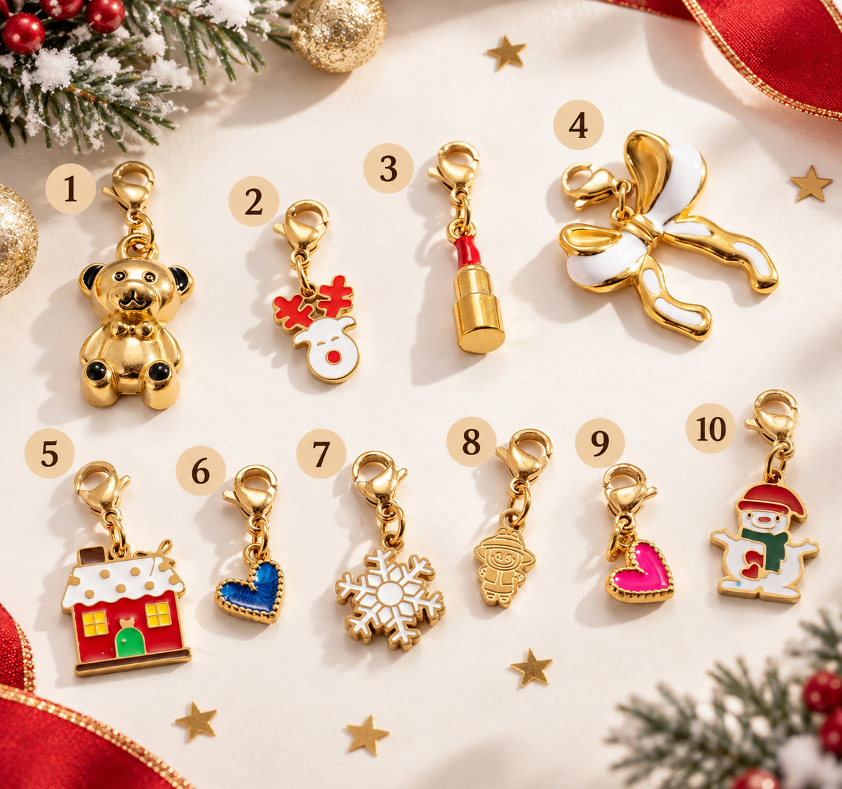 ✨🎄 CHARMS DE NOËL – VENDUS À L’UNITÉ 🎄✨