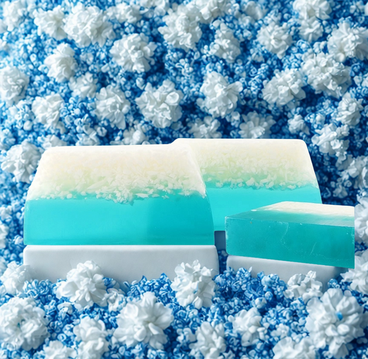 Tranche savon fleur de coton