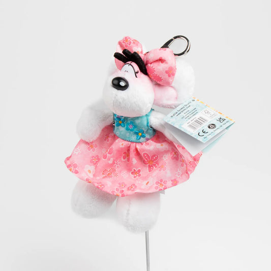 Porte-clés peluche Diddlina robe summer 15cm ✨