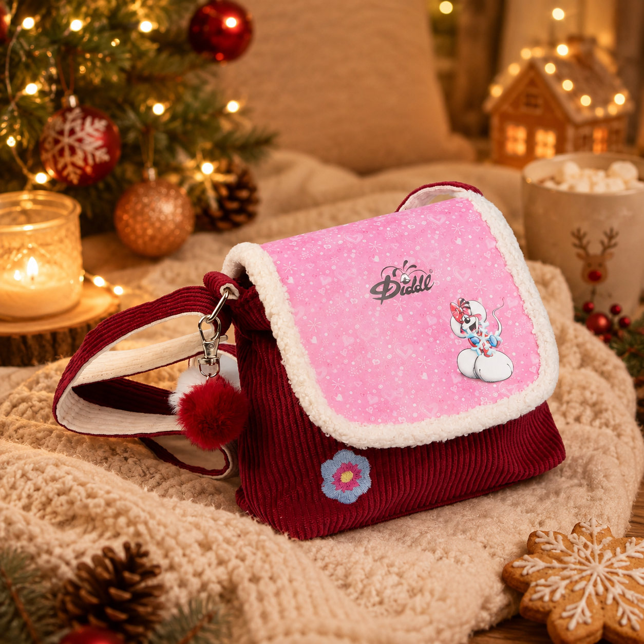 Sac bandoulière hiver diddl ❄️ PRÉCOMMANDE