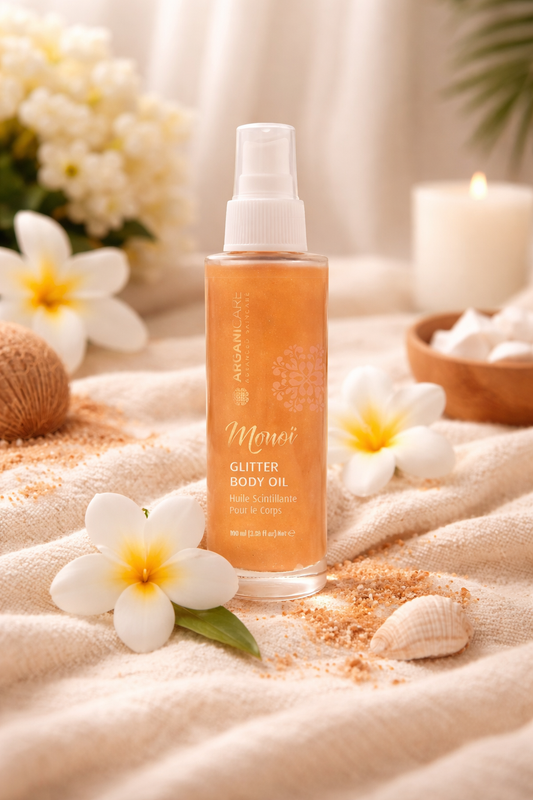 Huile sèche pailletée 3-1 - Summer ✨