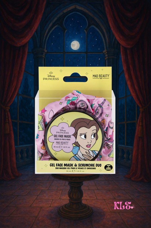Ensemble masque gel et chouchou Belle 🌸