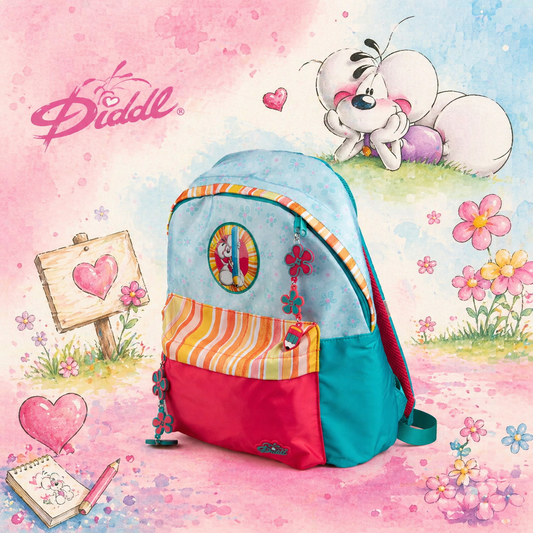 Sac à dos bleu Diddl