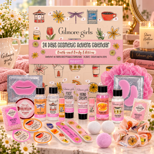 🌸 CALENDRIER DE L’AVENT GILMORE GIRLS – 24 SURPRISES BEAUTÉ 💖☕✨
