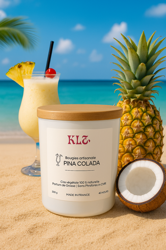 Bougie parfumée piña colada - 200g