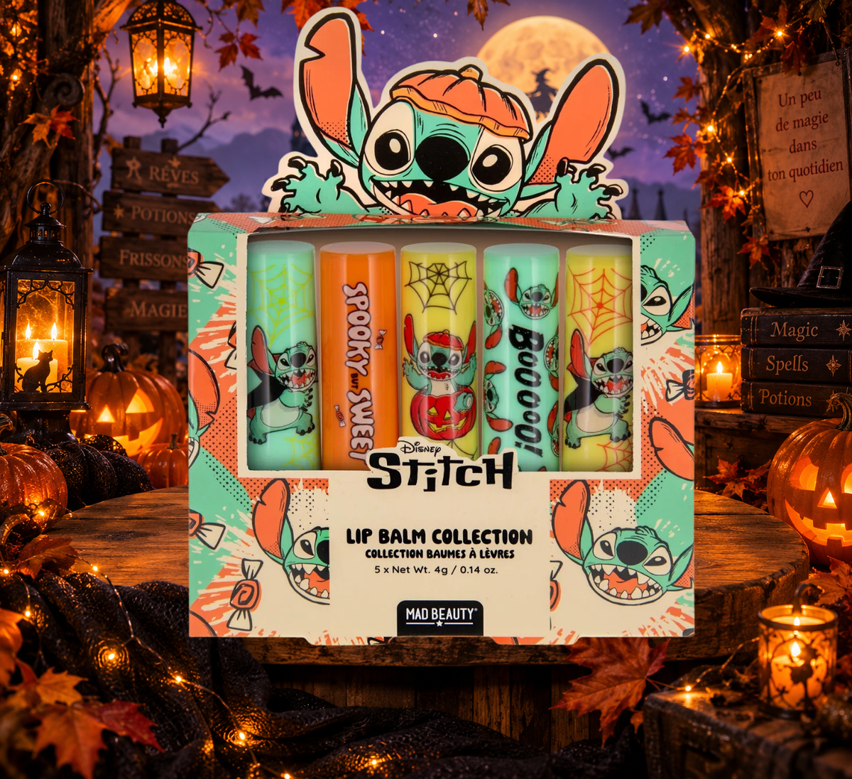 Coffret baume à lèvres Stitch Halloween 🎃
