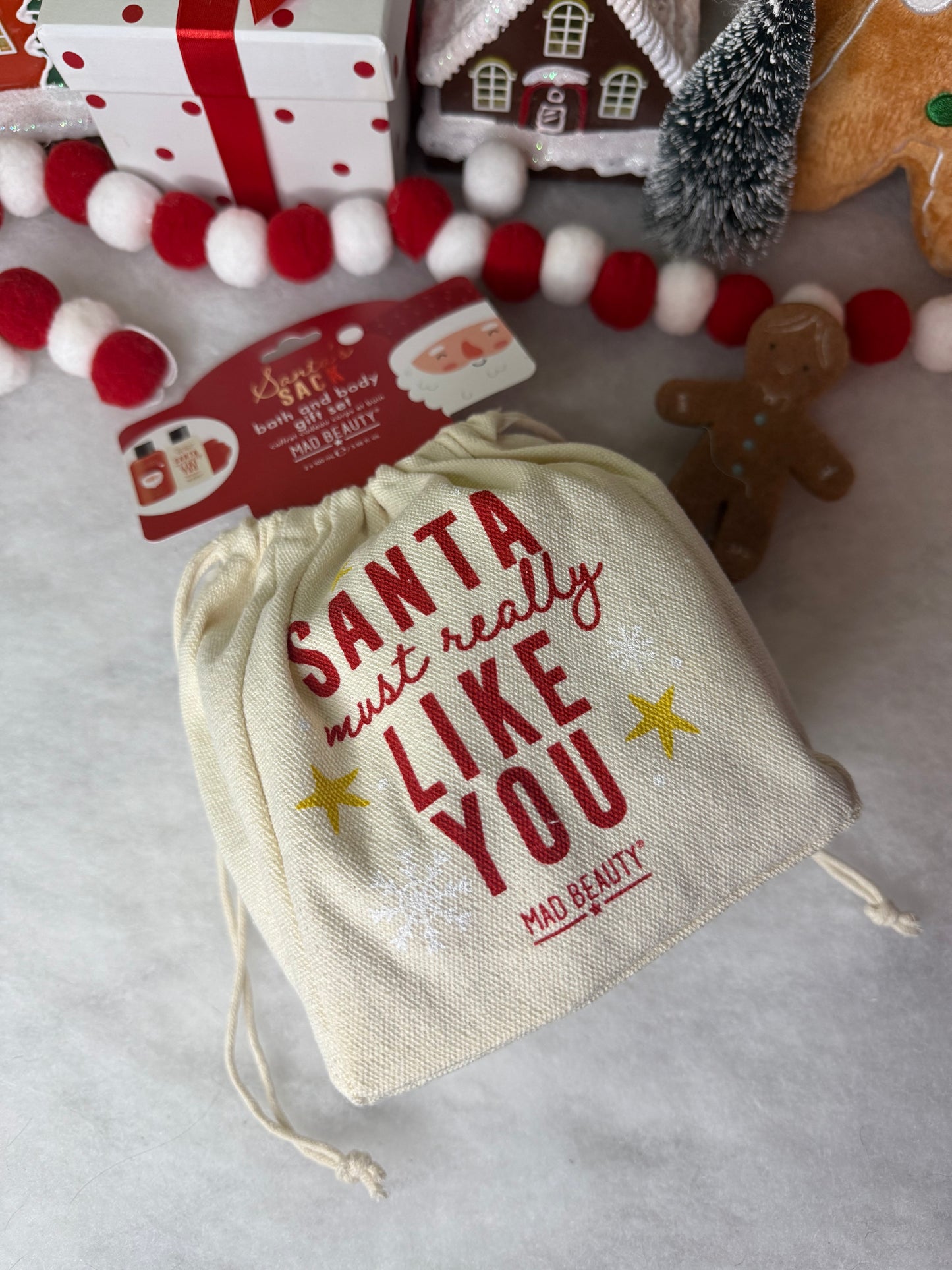 Mad Beauty Santa's Sack Gift Set - Santa must like you