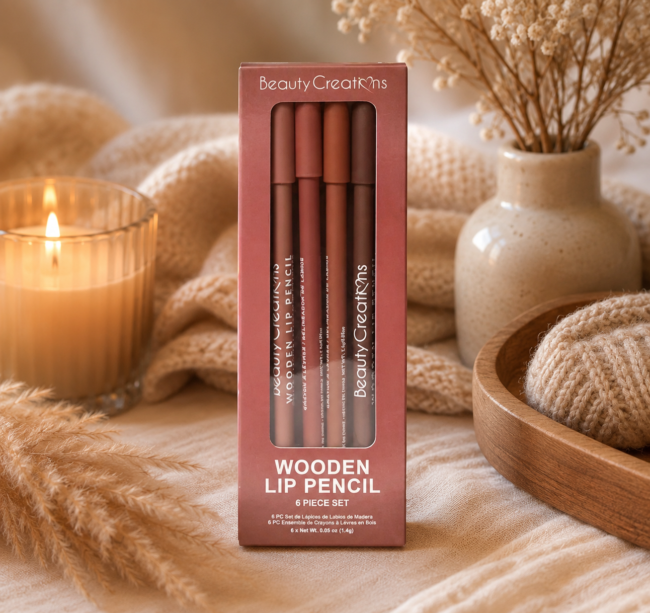 Coffret de 6 crayons lèvres ✨
