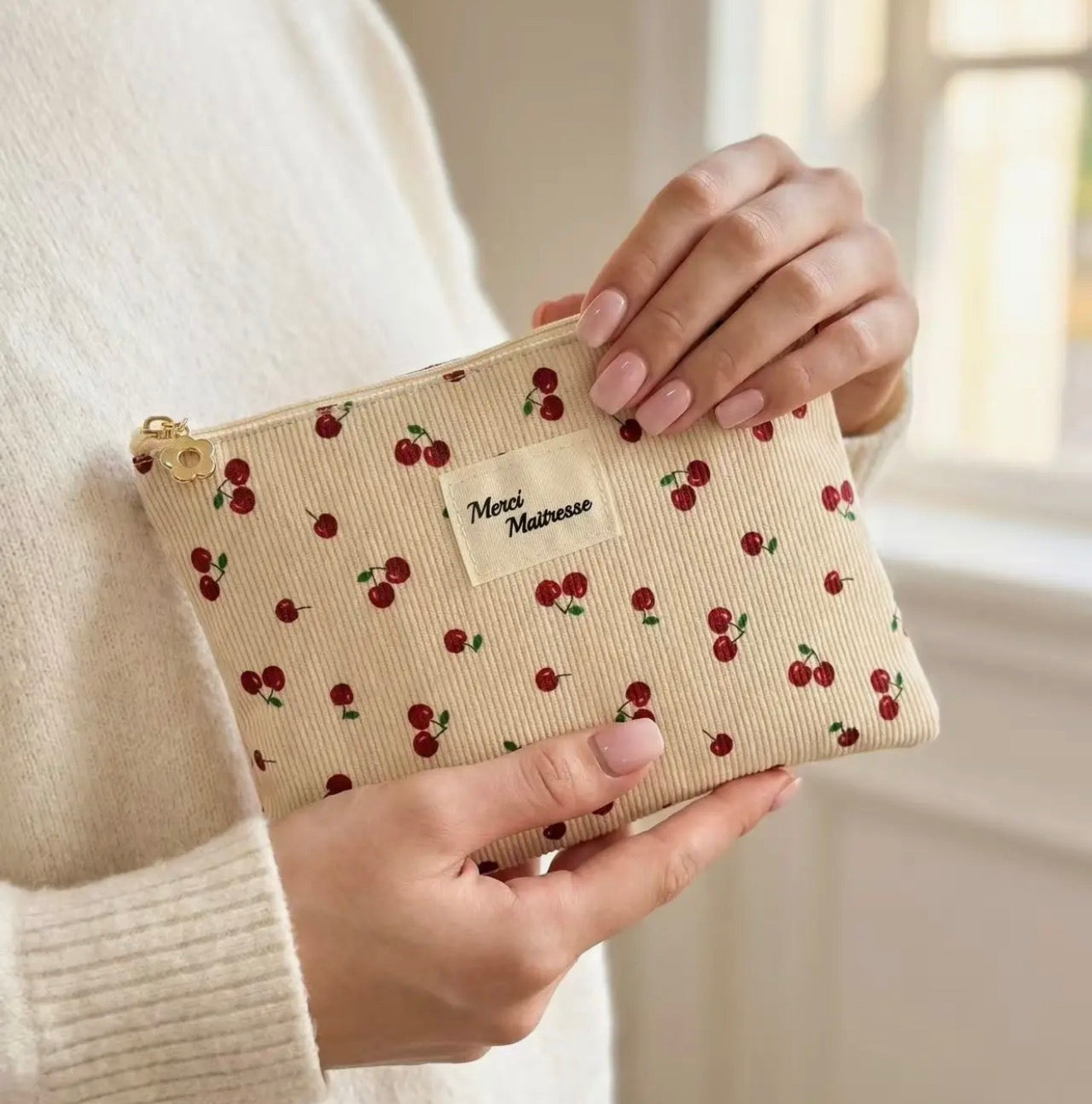 Pochette cerise merci maîtresse ✨