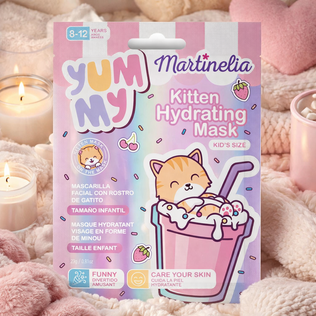 Masque hydratant Chaton - Enfant 🌸