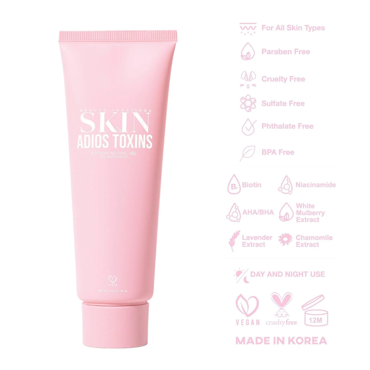 Gel exfoliant visage BEAUTY créations ✨
