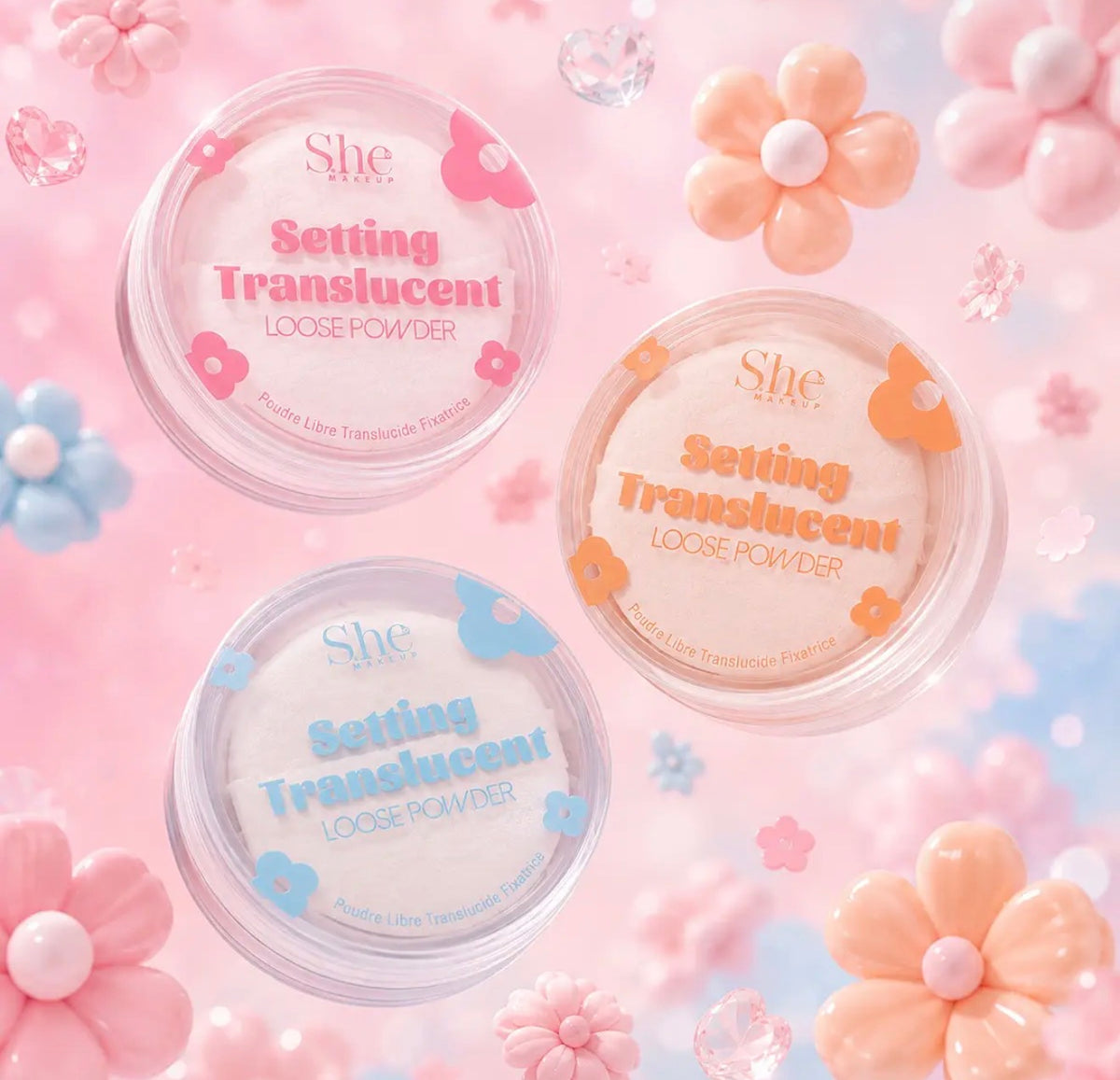 Poudre libre fixatrice 🎀