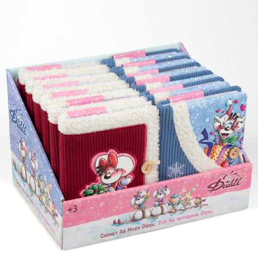 Carnet A6 Noël diddl ❄️ PRÉCOMMANDE EXPÉDITION À PARTIR DU 31 octobre ⚠️