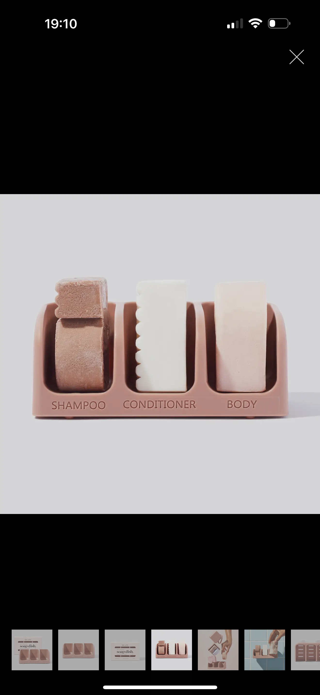 Porte-savon autodrainant - Terracotta