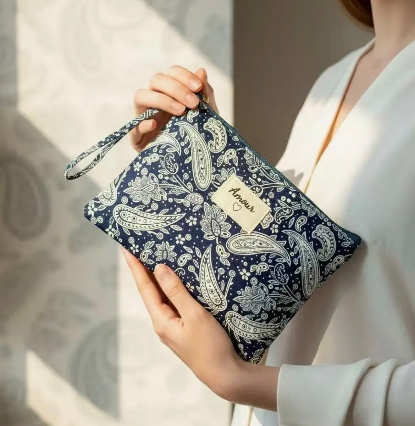 Pochette bleu Amour 💙