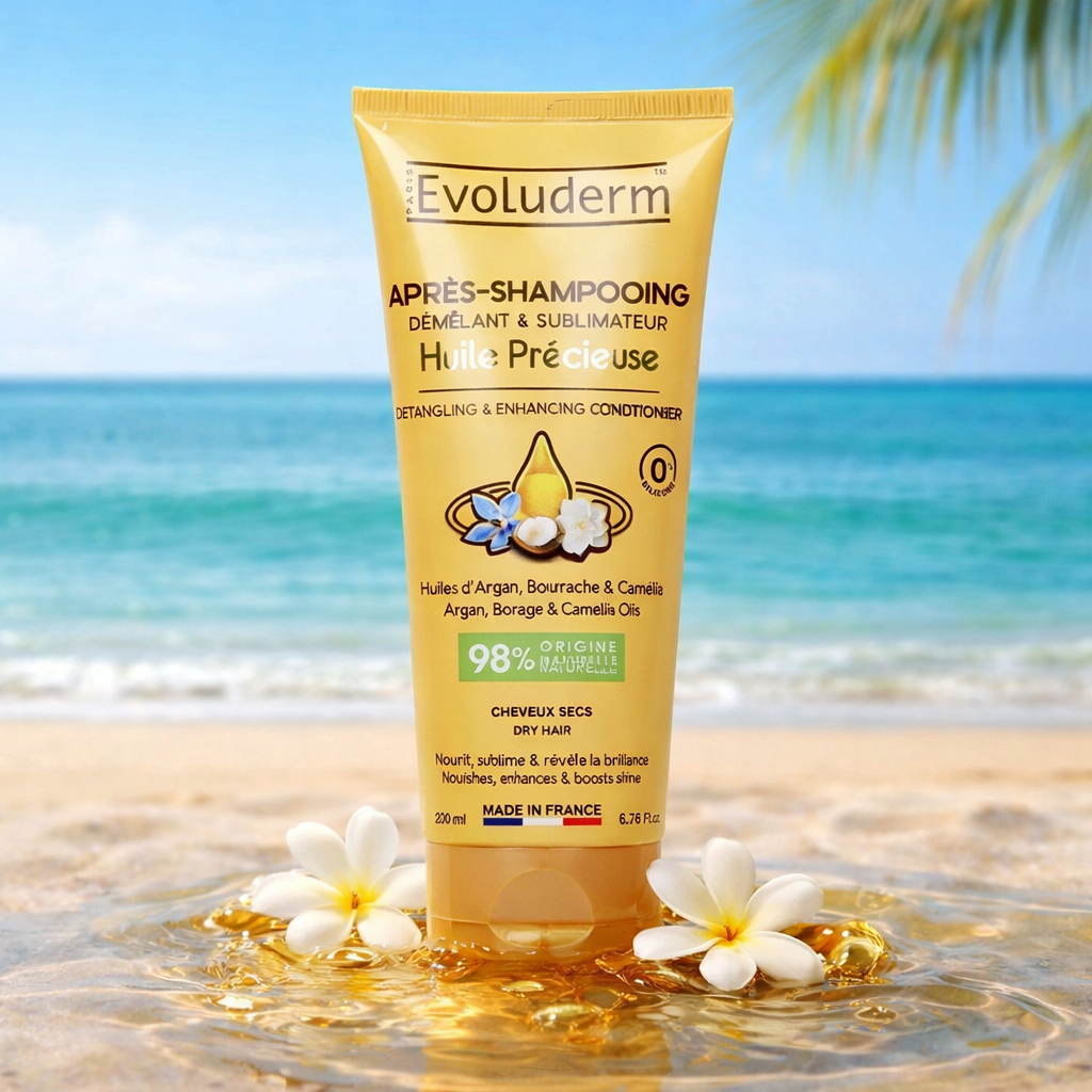 ✨ Après-Shampoing Huile Précieuse – Evoluderm