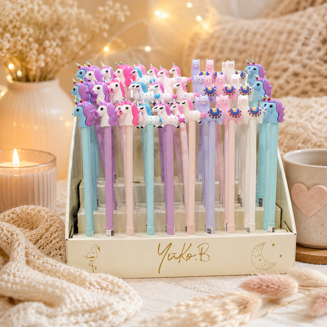 Stylo licorne Yuko B 🦄